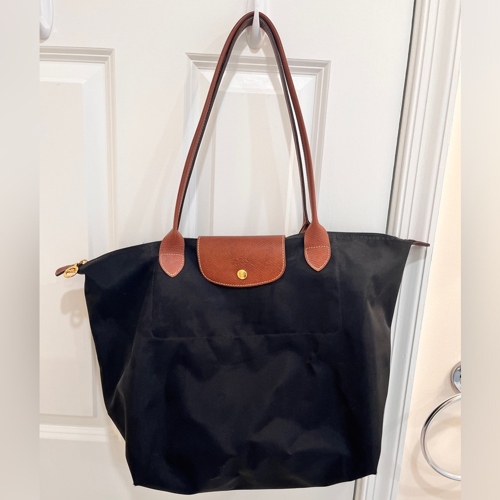 Longchamp Le Pliage tote - black